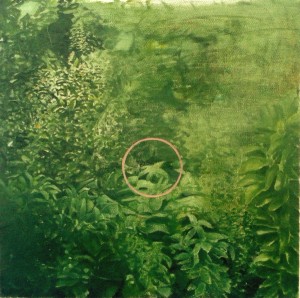 2013, oil on canvas 30cm x 30cm