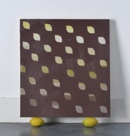oil on linen with two lemons
dimensions variable